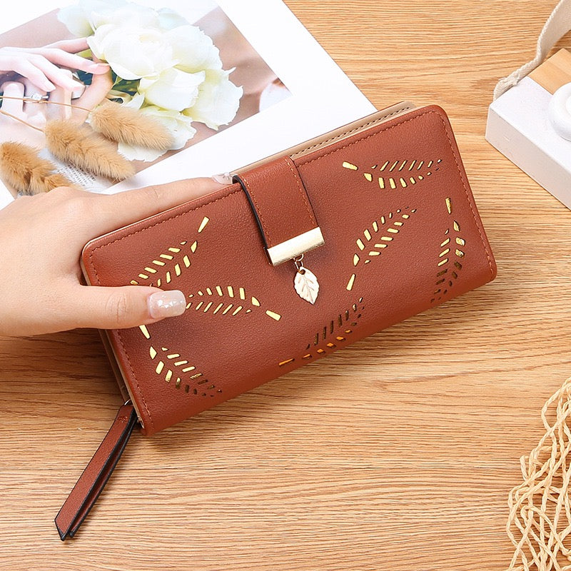 Wallet for Women Long Slim Minimalist, Wallet Ladies,