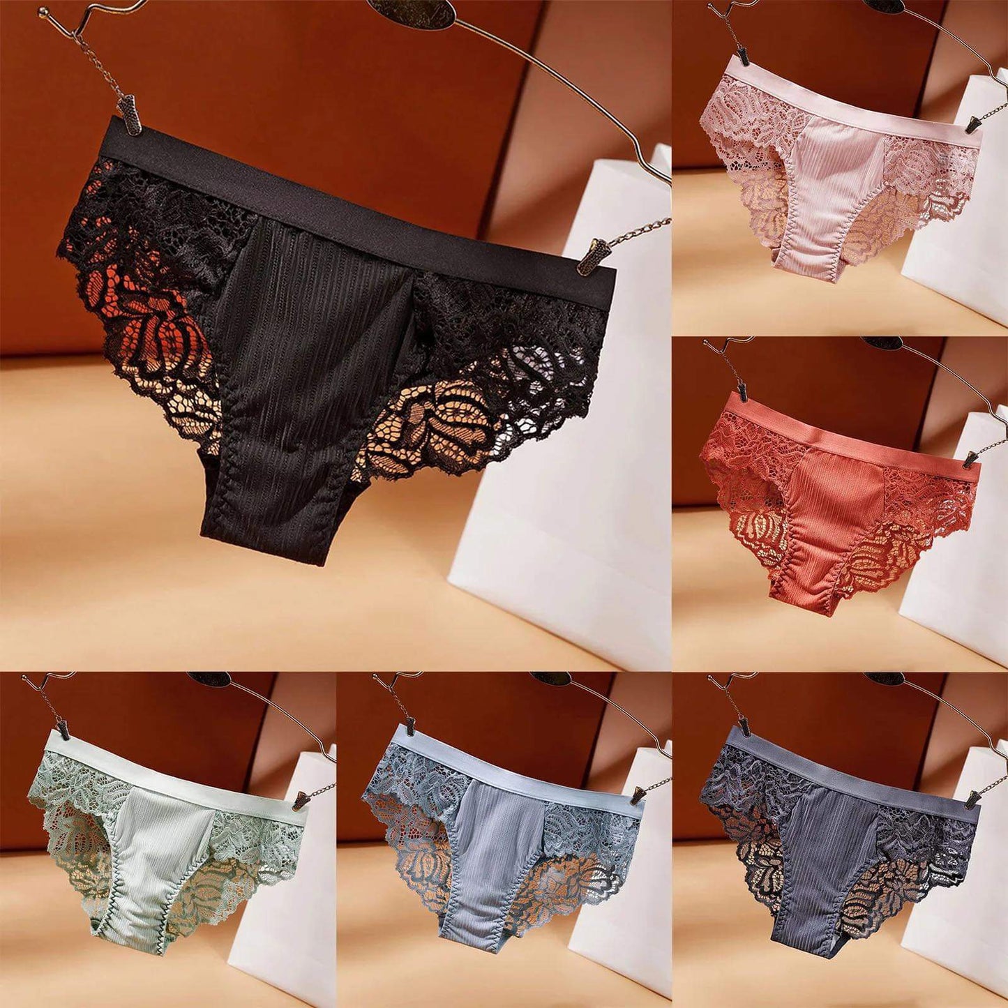 6 Pieces Woman Pantie Set