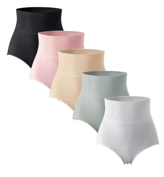 5 Pieces High Waist Tummy Control Panty