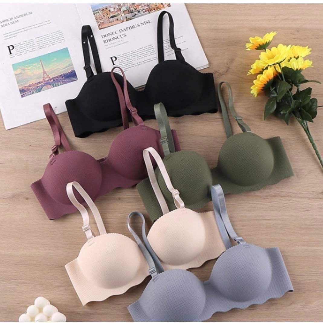 3 Pieces Women Seamless Push Up Bra