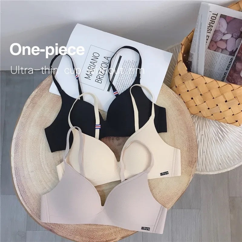 3 Pieces Women Thin Padded Seamless Bra