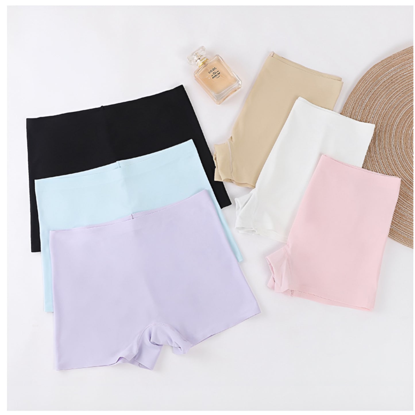 6 Pieces Women Boxer Briefs Set